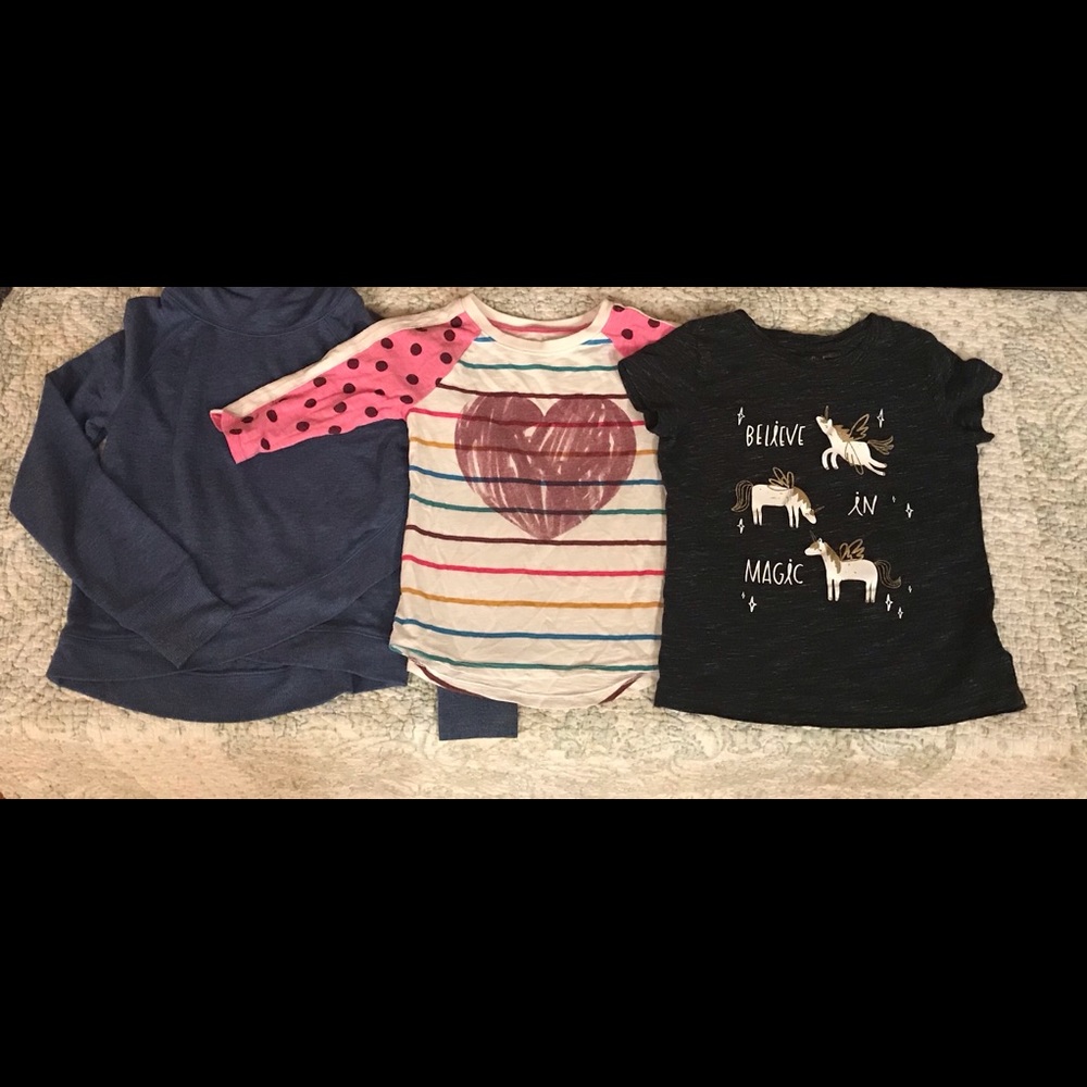 Bundle of three cute girls tops